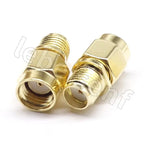 SMA to SMA Male Female RF Coaxial SMA Adapter Kit RF Coax Coupling Nut barrel Connector Converter For WIFI