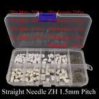 1Box SH 1.0MM/JST 1.25mm/ZH 1.5mm/PH 2.0mm/XH2.54mm/VH 3.96mm Male Plug Female Socket Housing Crimp Terminal Connector Kit