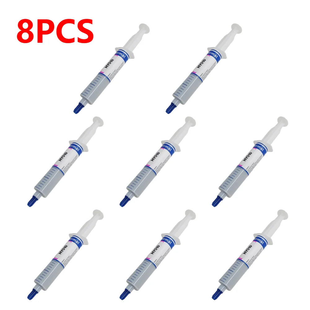 1-10PCS HY510 Thermal Conductive Compound Silicone Grease Thermal Paste for GPU CPU Chipset Cooling Grey Cooler
