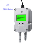 0-3Kpa to RS485 Micro Differential Pressure Transducer 0-50Kpa to 4-20mA 0-10V RS485 Wind Air Pressure Transmitter Sensor
