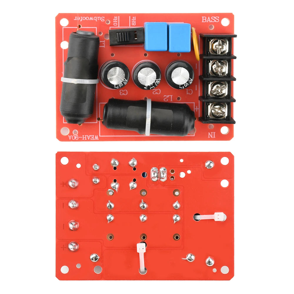 WEAH-90A 200W High Power Speaker Subwoofer Crossover Speaker Solderless Frequency Divider Module DIY Home Theater