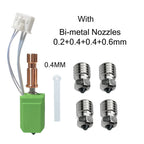 2.0 Version Upgraded Hotend For Kobra s1/s1 Combo Hotend Upgraded Thermistor Heater 200K For Anycubic Kobra S1/S1C Nozzles