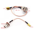 RG316 Cable SMA to BNC Male Plug & Female Jack Nut Bulkhead BNC To SMA Male Female Connector Extension WIRE RF Coaxial Jumper
