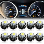 10pcs T3 T4.2 T4.7 1SMD LED low consumption high bright long life bulb NEO wedge instrument panel control light