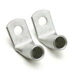 L-type Tinned Copper Wire Terminals 90° Right Angle Crimp Connectors M6 M8 M10 M12 for Automotive Electrical Wiring Connect Lug