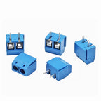 KF301 2P 3P 4P 5mm Screw Wire Terminal Block KF301-2P KF301-3/4P Pitch 5.0mm Straight Pin Spliceable Plug-in PCB Cable Connector