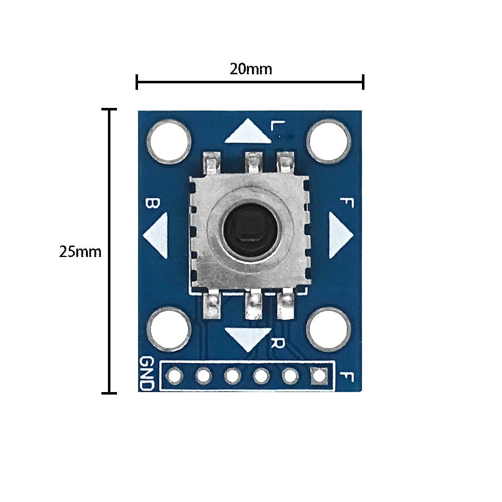 Five way navigation button module 5D joystick microcontroller independent keyboard switch