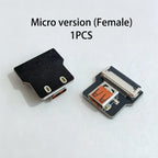 1PCS Ribbon FPV HDMI-Compatible Connector Flexible Flat Cable Raspberry Pi 4 Micro HDMI to HDMI/Mini HDMI Female 90 Degree FFC