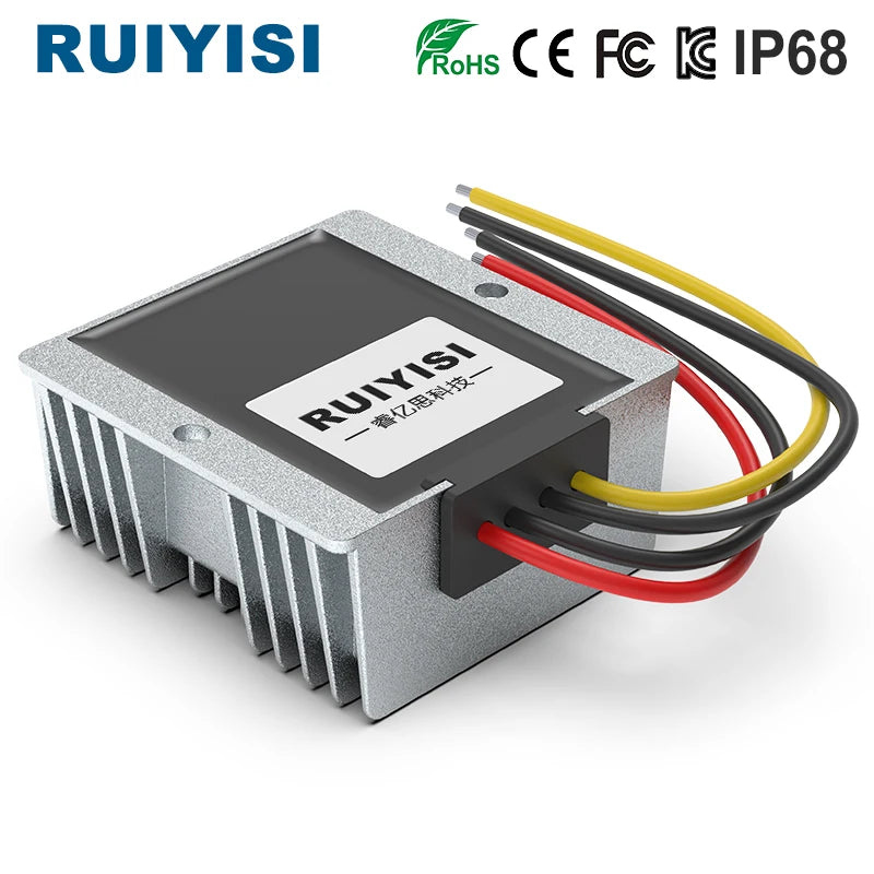 RUIYISI DC Isolated Power Converter 24V to 24V Voltage Regulator 130V120V90V80V72V60V36V48V12V to 12V5V Voltage Regulator Module
