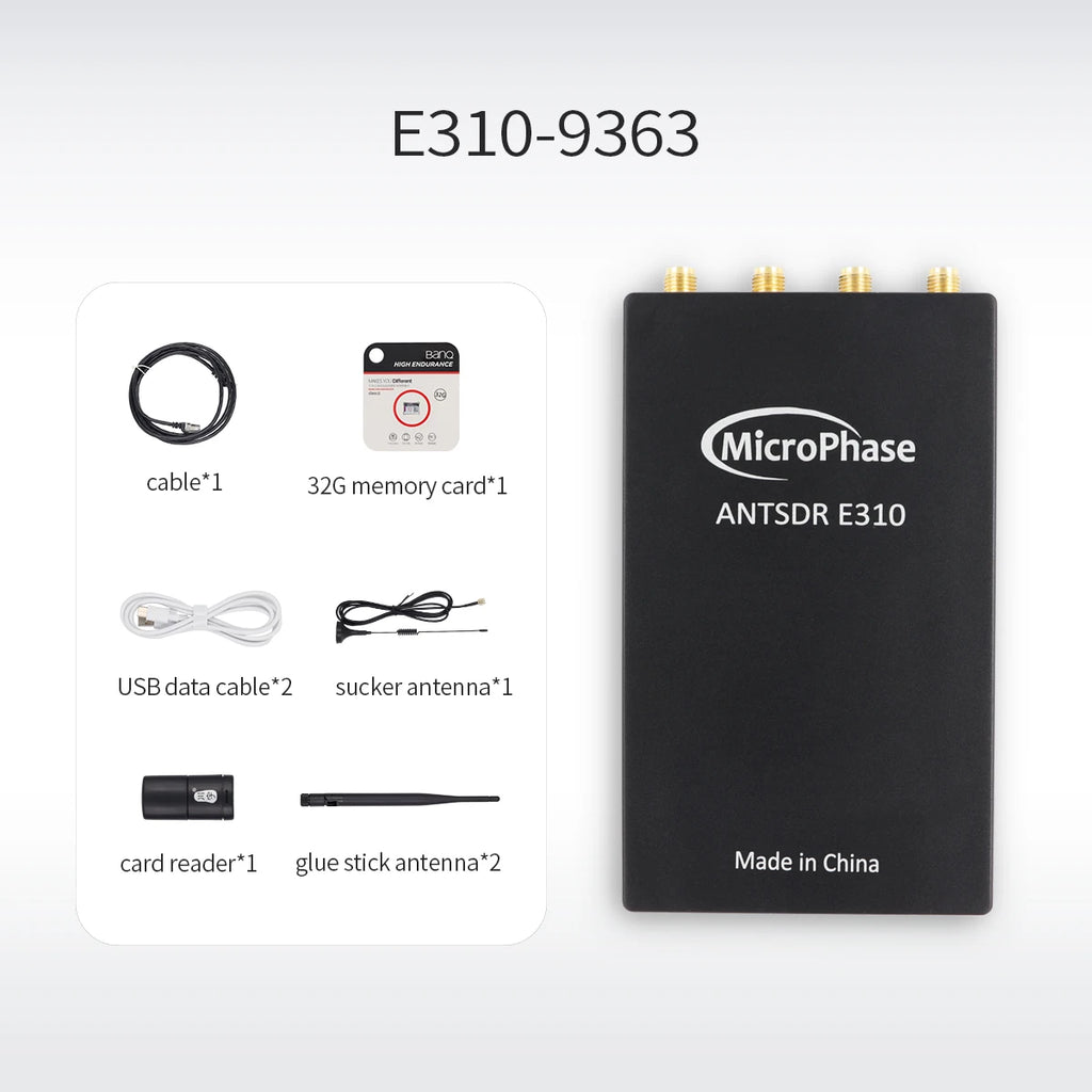 MicroPhase ANTSDR E310  Software Defined Radio Demo Board transceiver ZYNQ 7000 SoC  ADI AD9361 SDR transmitter and receiver