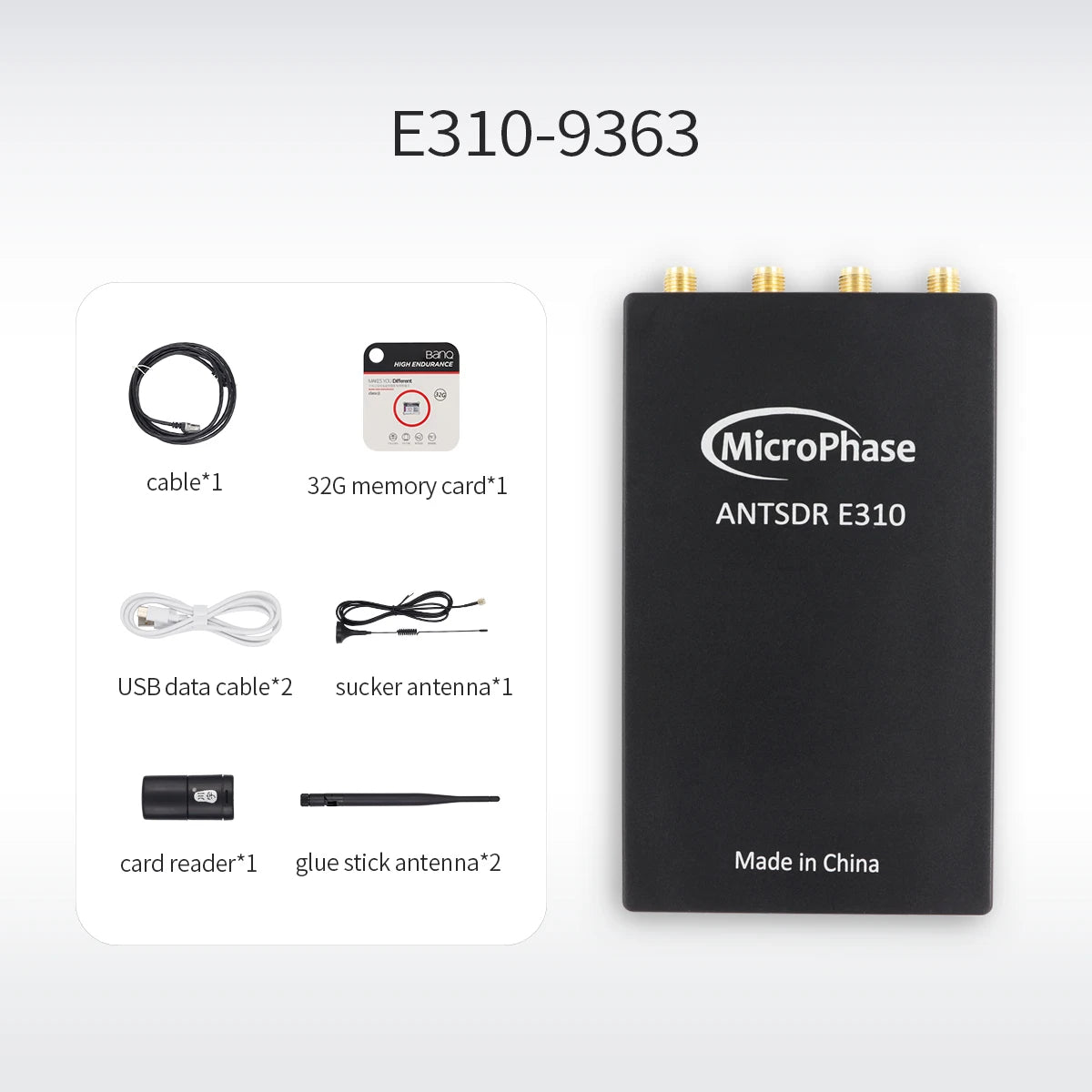 MicroPhase ANTSDR E310  Software Defined Radio Demo Board transceiver ZYNQ 7000 SoC  ADI AD9361 SDR transmitter and receiver