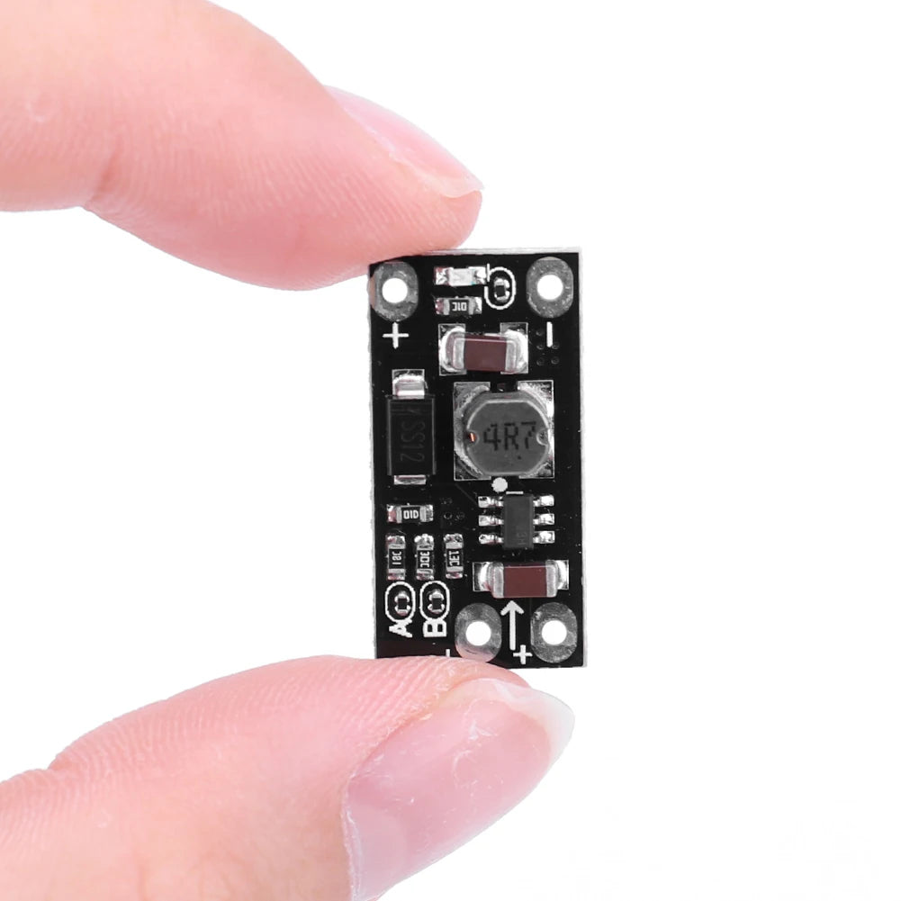 40-3PCS Mini DC-DC Boost Step Up Converter 3/3.2/3.3/3.7/5/9V to 12V Voltage Regulator PCB Board Module Lithium Battery Boost