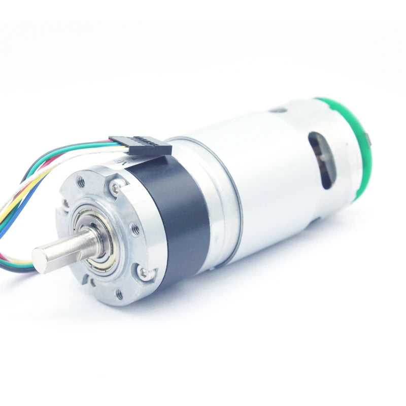 12V24V PG42-775 High Torque Planetary Gear Motor with Encoder 42mm Low RPM Reducer CCW/CW Electric Engine RC Roller Gate Gearbox