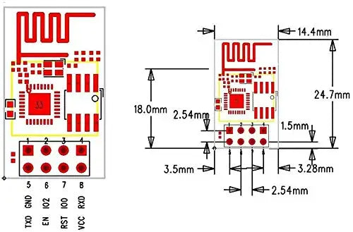 ESP8266 ESP-01 WiFi Relay 1 2 4 Way Channel 5V 12V Things Smart Home Remote Control Switch ESP01 Wireless Module Phone APP