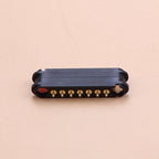 1Set 2.5/2.54 MM Pitch Spring Loaded Male Female 2P 3 4 5 6 7 8  Pole Through Holes PCB BTB Connector 2A DC Magnetic Pogo Pin