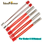 100K Thermistor Temperature Sensor XH1.25 Terminal 3D Printer Parts 24V 40W/50W Cartridge Heater XH2.54 For Ender-3 S1 Hotend