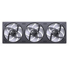 Jonsbo ZB-120/240/360 ARGB Computer case fan,4 sides Infinity Mirror lighting effect/28MM thickness integrated cooling fan