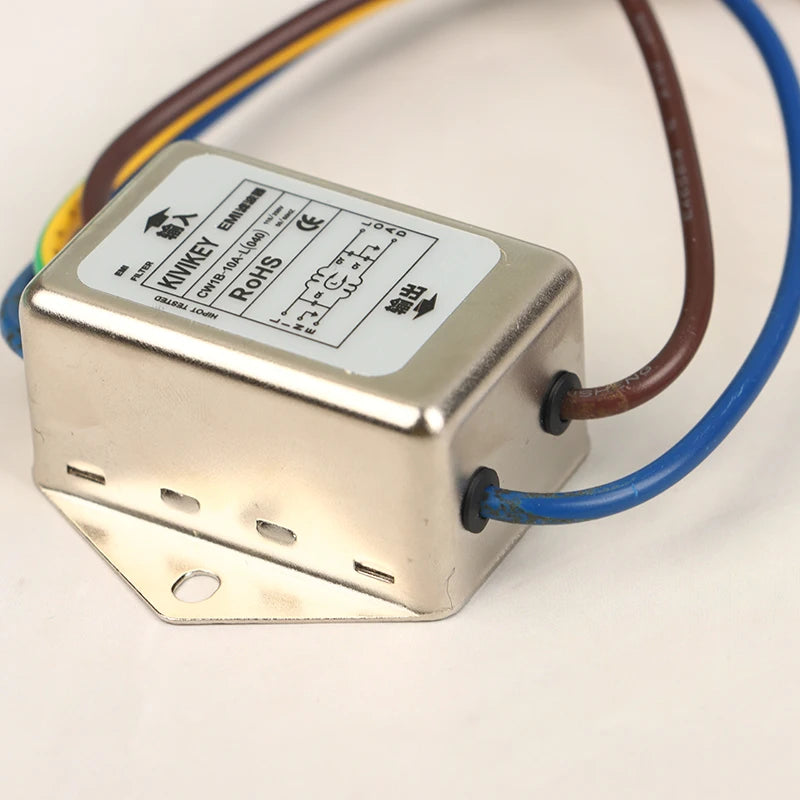 CW1B-6A-L(040) Anti-interference AC 220V Power Supply Filter EMI Line Audio Purifier CW1B-10A-L