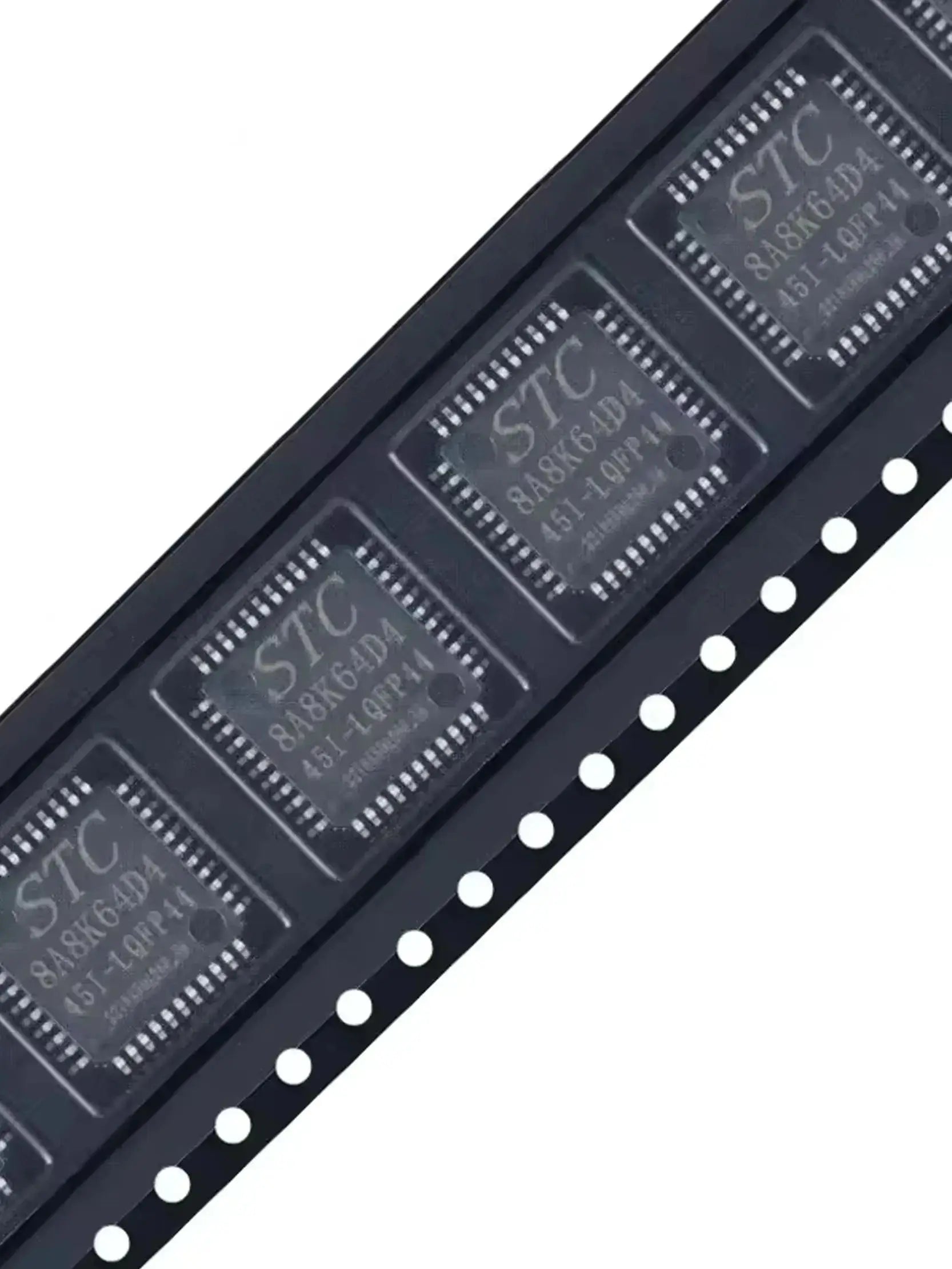 5PCS STC8A8K64D4-45I-LQFP64 1T 8051 Microprocessor Microcontroller Chip Original in Stock