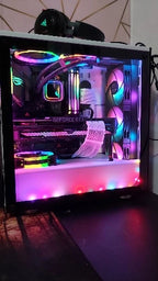 WS2812b ARGB LED Strip Light Addressable Rainbow Light Digital 5V 3pin Header PC Case Asus Aura Sync RGBIC Fusion MSI Mystic