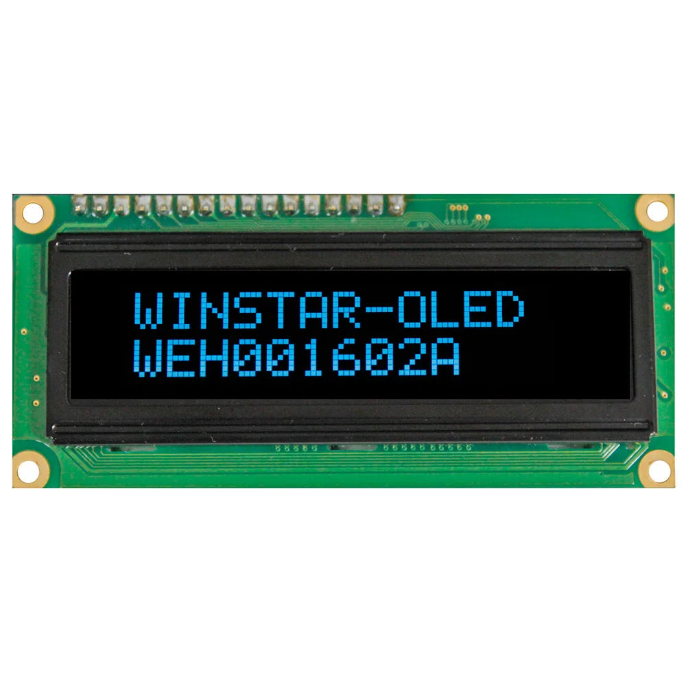 WINSTAR WEH1602A 5V 3.3V 80X36mm 162 LCM COB SPI OLED 1602 Panel 16x2 Character LCD IC Module Display