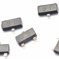 100PCS S9014 J6 0.1A 45V NPN SOT-23 SMD Chip Transistor
