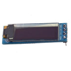0.91" Blue 128X32 OLED LCD LED Display Module IIC Communicate for ArdunioIIC I2c 0.91 Inch OLED Module 3.3v 5v For Pic