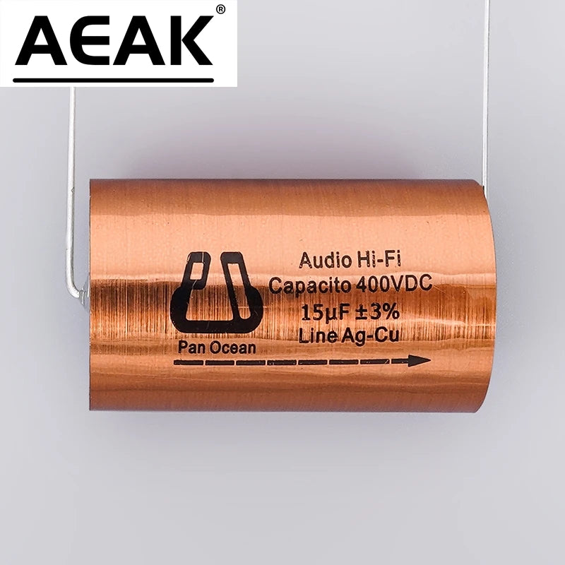 Free Shipping 2pcs/lot Tianji MKP Series Metallized polypropylene polar Audio Hi-Fi capacitor Line Ag-Cu ±3%
