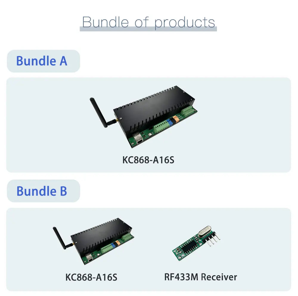 KC868-A16S 16CH ESP32 Relay Board Ethernet Wifi Switch   Home Assistant Tasmota 2/4G RTC DS3231 Module