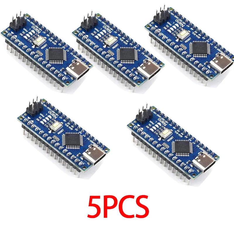 Mini / Type-C / Micro USB Nano 3.0 with The Bootloader Compatible Nano Controller for Arduino CH340 USB Driver 16Mhz ATMEGA328P