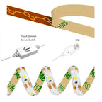 Dimmable 5V LED Strip Lights SMD2835 3528 60Leds/m Waterproof Ribbon Lights TV Backlight USB/Battery Powered Stripe Room Decor