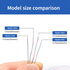 50pcs/Set 0805 1206 SMD Lamp Wired Micro Led Pre-Soldered Micro Litz Wired Chip 3V Railway Model Scenes Light DIY Leads Wires 30