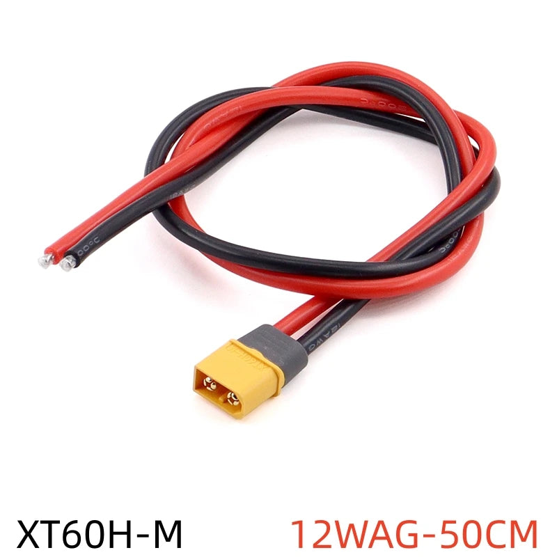 Quick Charge XT60E-F Model Airplane Battery Gold-plated 30A High Current Female Plug Mountable XT60 Connector