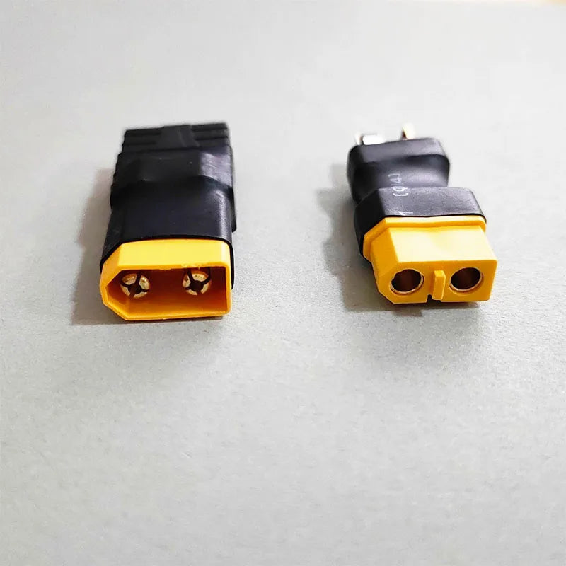 1PCS RC Battery Connector Adapter XT30 XT60 XT90 T-Plug TRX Male to Female Plug For RC LiPo Battery Charger