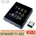 2PCS SI7463DP-T1-GE3 Code 7463 SOP8 SI7463DP P-channel 40V Power Transistor MOSFET Field Effect Transistor