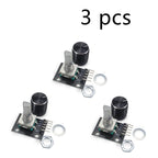 1 to 8 PCS KY-040 360 Degrees Rotary Encoder Module with Knob Cap 5V Brick Sensor Switch Development Board Module for R3 Board