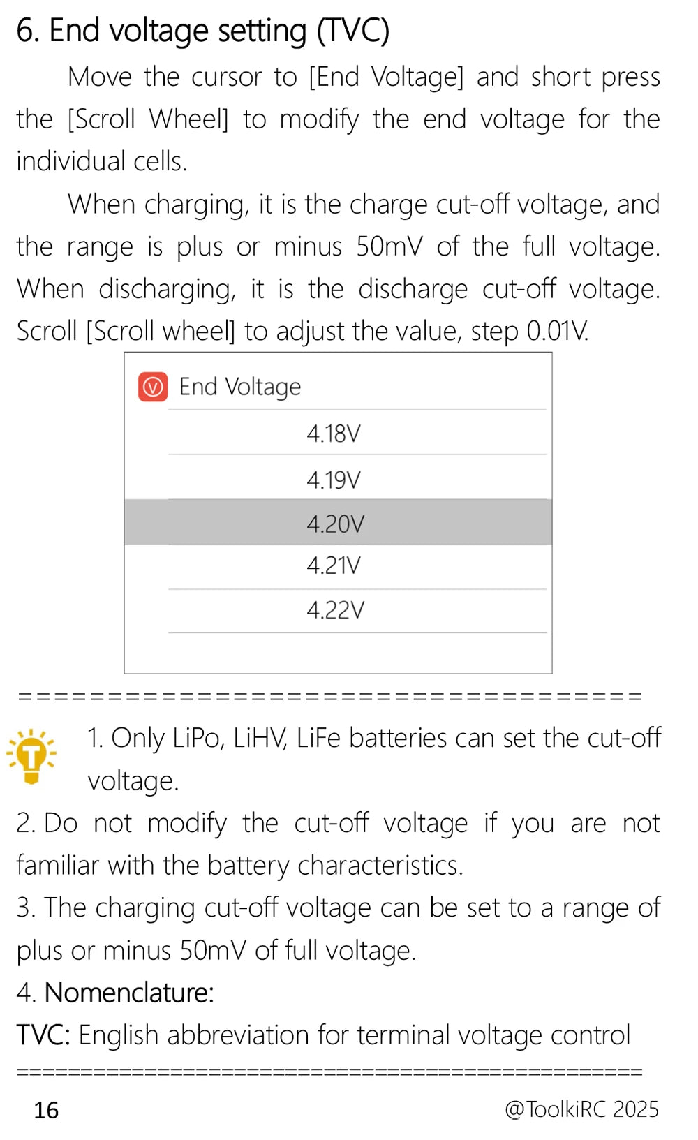 ToolkitRC M8AC Smart Lipo Battery Charger Discharger AC 200W DC 600W 20A for 1-8S LiHV Lipo Battery PD 65W FPV Model Parts Car