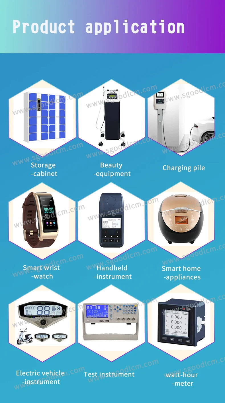 LCD 2004B Display Module 20x4 Large Character LCD Screen Display 20X04 5.0V or 3.3V Power Supply ST7066 Drive Multiple Display