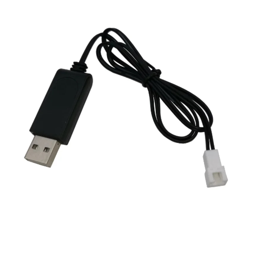 3.7V USB Charging Cable JST SM 1.25 2.0 2.5 3.5 MX2.0 Plug Lithium Battery Charger for RC Aircraft Helicopter Toys Accessories
