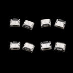 40Pcs/box Micro USB Female 5 Pin Connector Charging Port Dock SMD PCB Soldering DIY Repair Micro USB Jack Socket Adapter