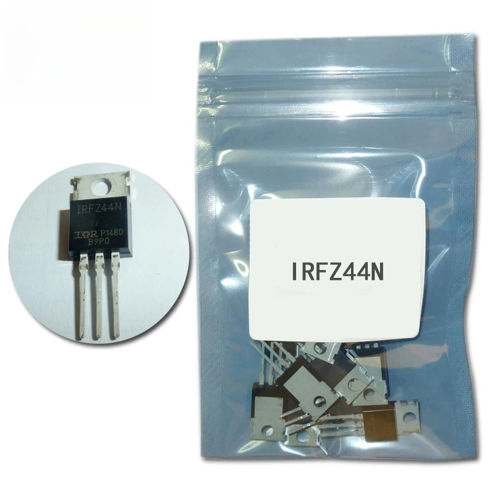 5PCS Transistors IRFZ44N IRFZ44 MOSFET Transistor TO-220 Field Effect Transistor