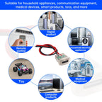 2pin USB Type C 5A Input Type Charging Socket With LED Lights Plate Waterproof USB-C Power Port TYPE-C Female Connector Jack
