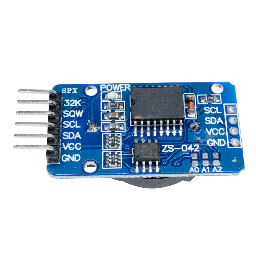 5PCS DS3231 AT24C32 IIC Module Precision RTC Realtime Clock Module AT24C32 ZS042 for Arduino Memory Module