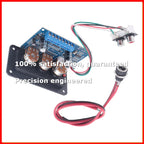 2.1 Channel Bluetooth 5.0 Audio Amplifier Board 2X25W+50W Subwoofer Class D Amplifier Board Kit with DC Female+AUX Cable-A22U