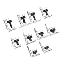 100pcs Micro Tactile Push Kit 12X12X9.5Mm Long-Lasting Momentary For Diy Electronics Project Tactile Micro Switch Button Push