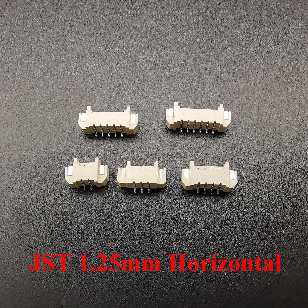 10Pcs SH 1.0mm/JST 1.25mm/ZH 1.5mm/PH 2.0mm/XH2.54mm 2P 3P 4P 5P 6P Horizontal Vertical Male Socket Housing Pin Header Connector