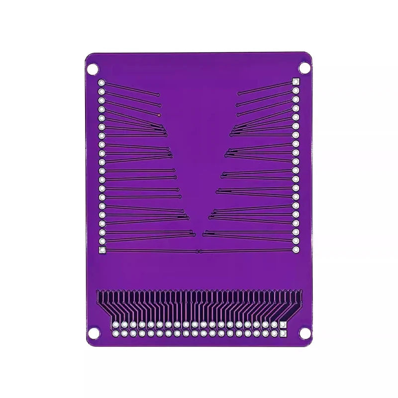 40P FFC/FPC soft wire conversion plate Connecting plate 0.5mm/1.0mm interval to 2.54mm pin arrangement
