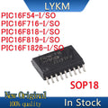 5/PCS New Original PIC16F54 PIC16F716 PIC16F818 PIC16F819 PIC16F1826 -I/SO SOP18 microcontroller In Stock