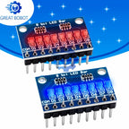 BS 3-24V 8 Bit Blue/Red Common anode/cathode LED indicator Module Breadboard kit Board for MCU ARM 3d printer for UNO MEGA2560