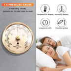 MALL 70Mm Atmospheric Home Barometer Weather Forecasting Instrument Aneroid Barometer Gas Pressure Gauge